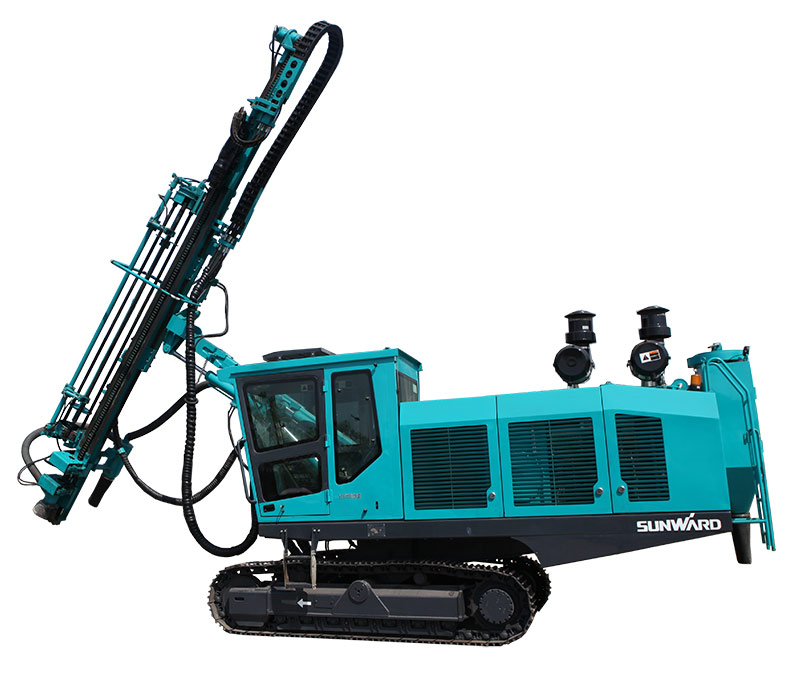 壹定发智能全液压钻车乐成入选2016年度湖南省百项重点新产品