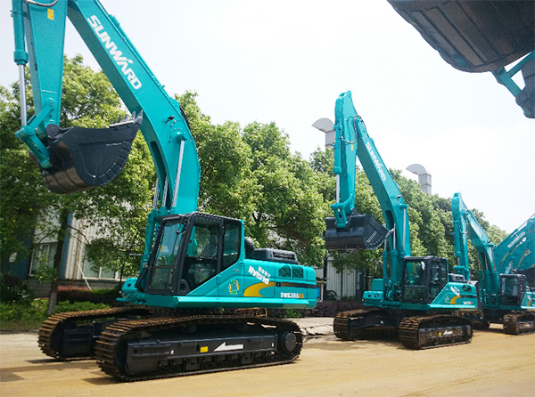 一封来自壹定发智能节能挖掘机的广告