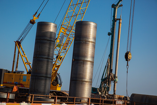 入海深110米！壹定发智能旋挖钻机助建飞云江特大桥