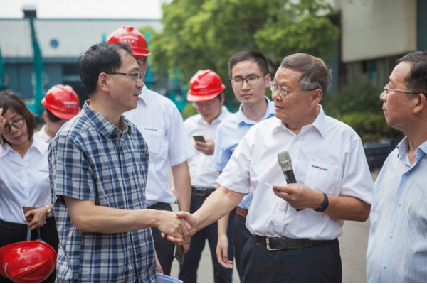 商务部相助司刘民强副司长一行调研壹定发智能