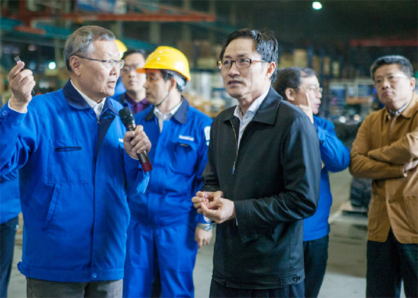 科技部副部长李萌考察调研壹定发智能