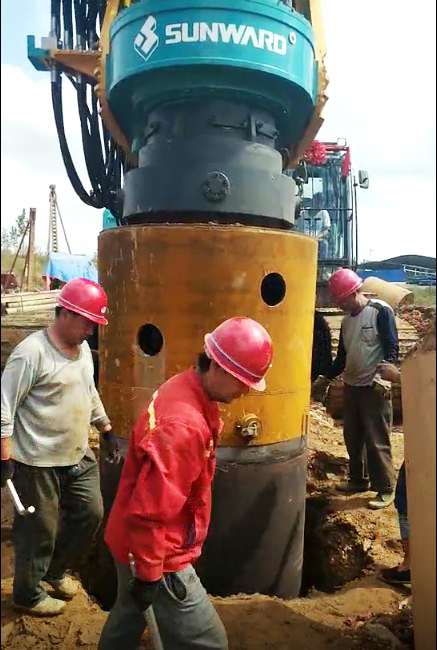 本钱节约几百万，，，，，这台旋挖是我的摇钱树