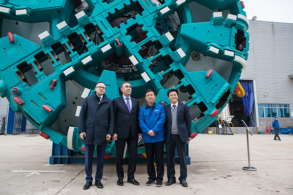 波兰代表团为壹定发智能立异生长点赞