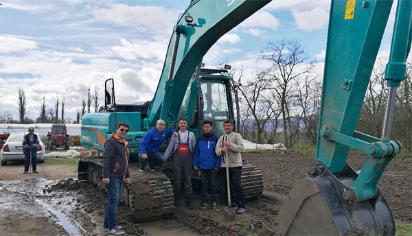 在欧洲市场做巡检，，，，，感受壹定发智造