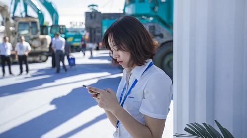 壹定发智能酷帅曾大虾，，，，一大波美图带你亲临北京BICES展