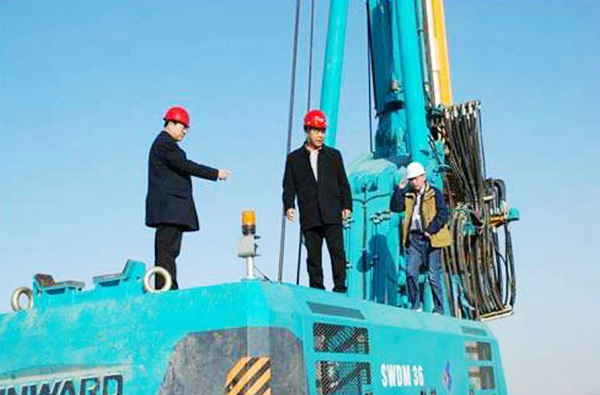 迅速的悍将！宁夏地质局大赞壹定发智能旋挖钻机