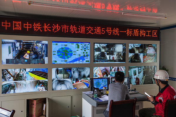 中铁壹定发盾构机双线掘进 全力攻坚长沙地铁5号线