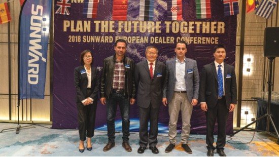 携手同谋未来，，，，， 壹定发智能2018欧洲署理商大会盛大召开