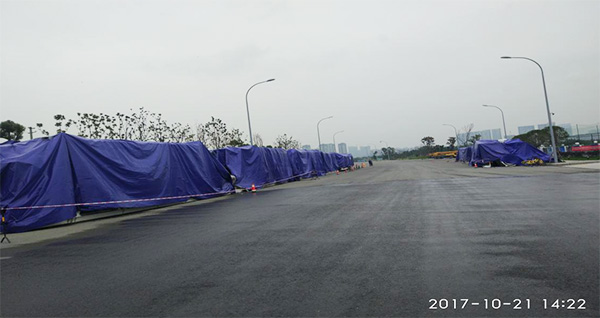 风里雨里，，，，，，成都等你！中铁壹定发盾构机走出长沙