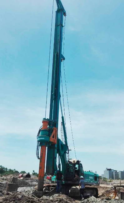 新年献礼壹定发智能9台SWDM25旋挖钻机征战越南