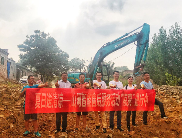 到了市场一线才知道，，，壹定发挖机客户都是铁杆粉丝