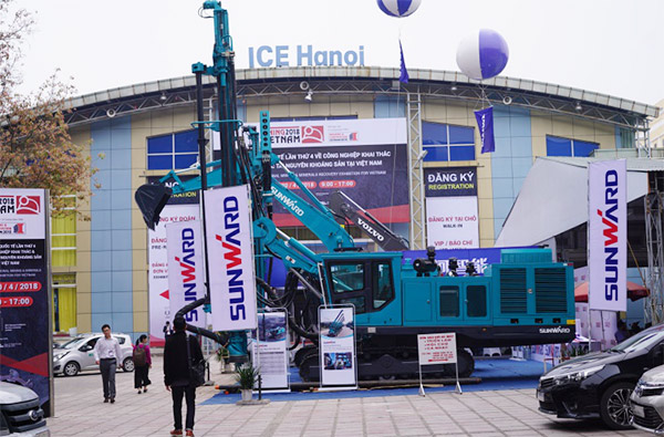 壹定发智能携全球领先凿岩装备，，，，，引爆越南矿业展