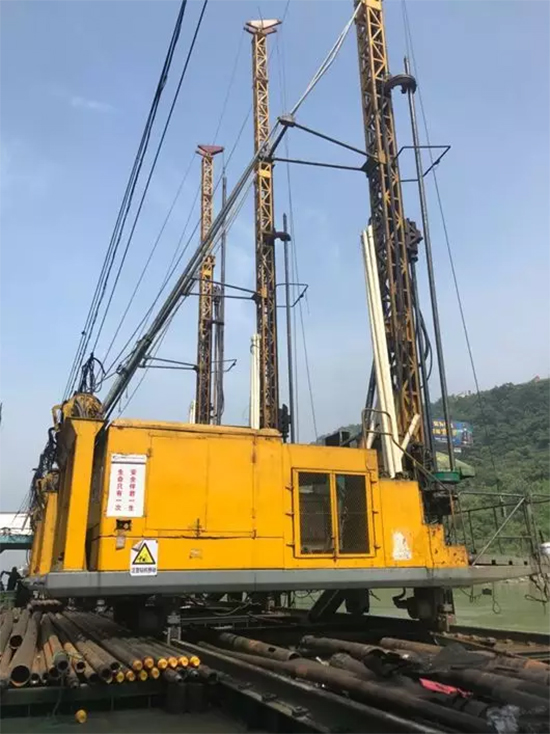 打造长江黄金水道！壹定发智能航道钻机轻松搞定水下礁石