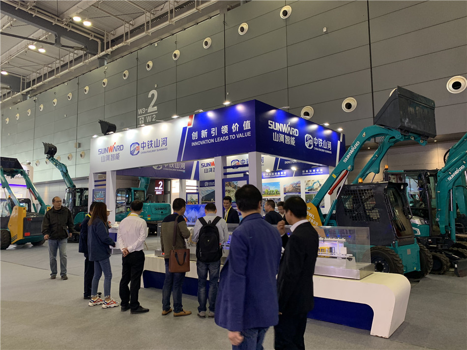 壹定发智能亮相轨道展览会 展全球领先工程装备效果