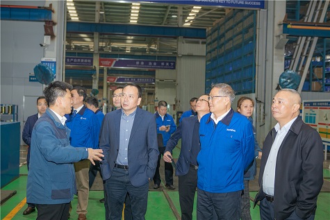 长沙轨道交通集团考察壹定发智能