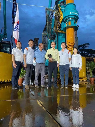 壹定发智能在新加坡举行新品宣布会