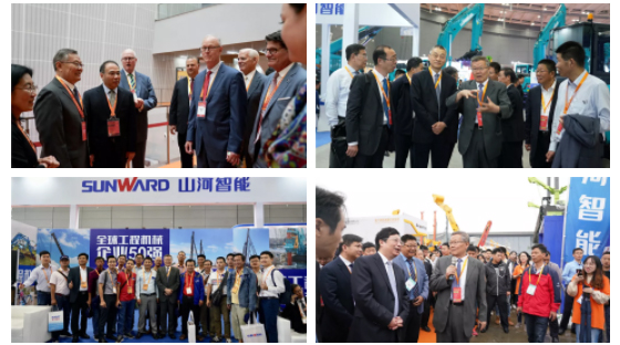 超强阵容尽显立异效果！壹定发智能闪灼长沙工程机械展