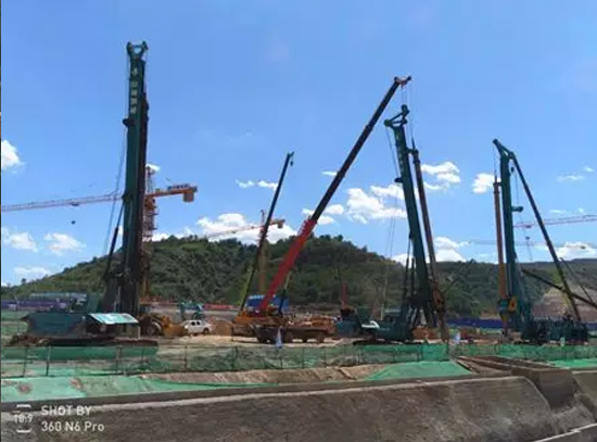 壹定发智能旋挖钻机助力延安红色文旅建设