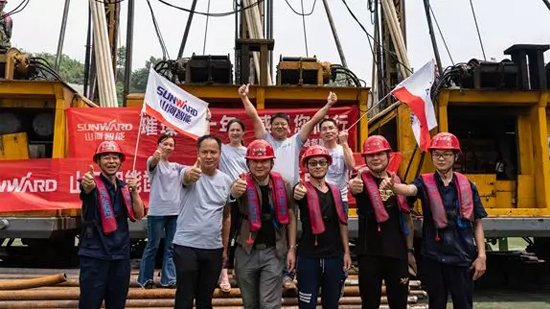 打造长江黄金水道！壹定发智能航道钻机轻松搞定水下礁石