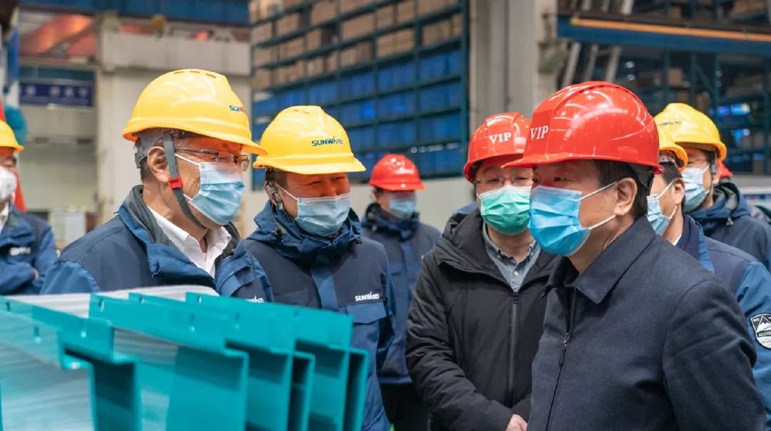 陈飞副省长调研壹定发智能