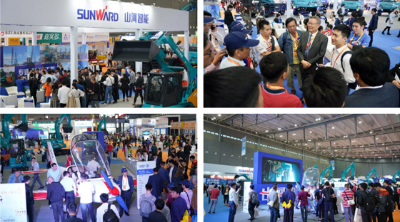 超强阵容尽显立异效果！壹定发智能闪灼长沙工程机械展