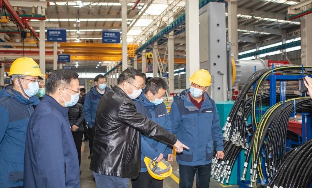 文树勋来司调研复工复产和疫情防控事情