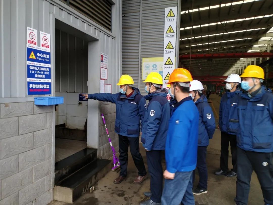 严抓情形清静，，，，，，，确保清静生产——总司理带队检查情形清静事情