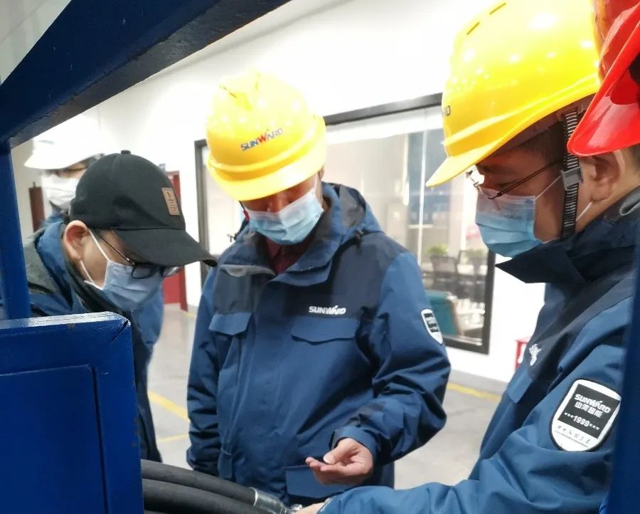 严抓情形清静，，，，，，，确保清静生产——总司理带队检查情形清静事情