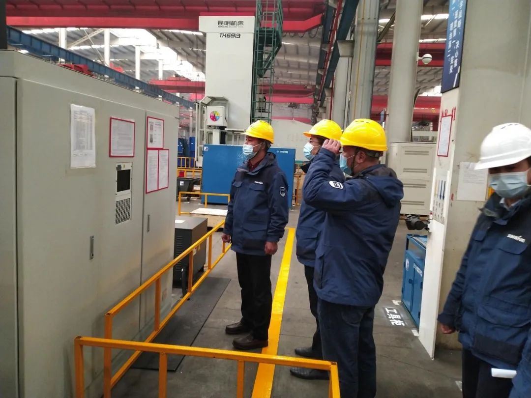 严抓情形清静，，，，，，，确保清静生产——总司理带队检查情形清静事情