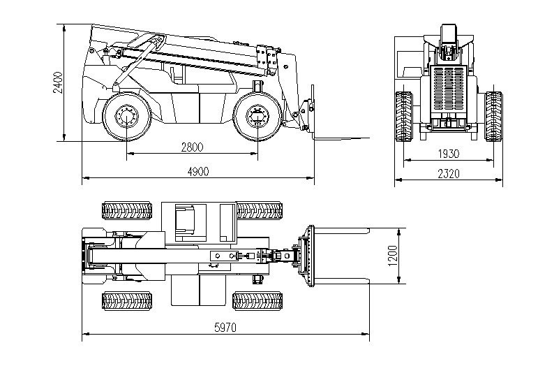 壹定发智能新品叉装车批量下线发往美国