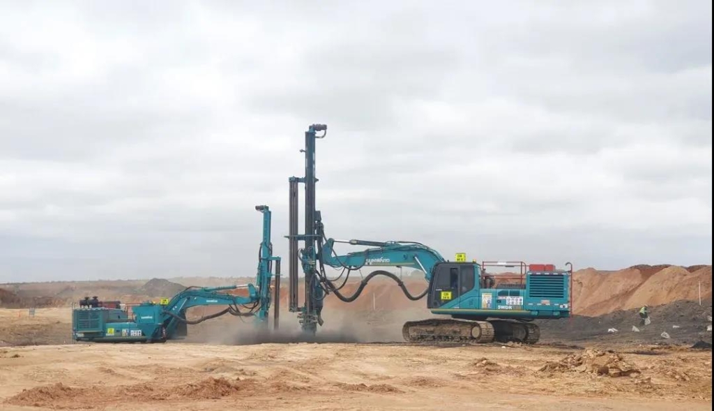 壹定发智能凿岩装备名扬南非