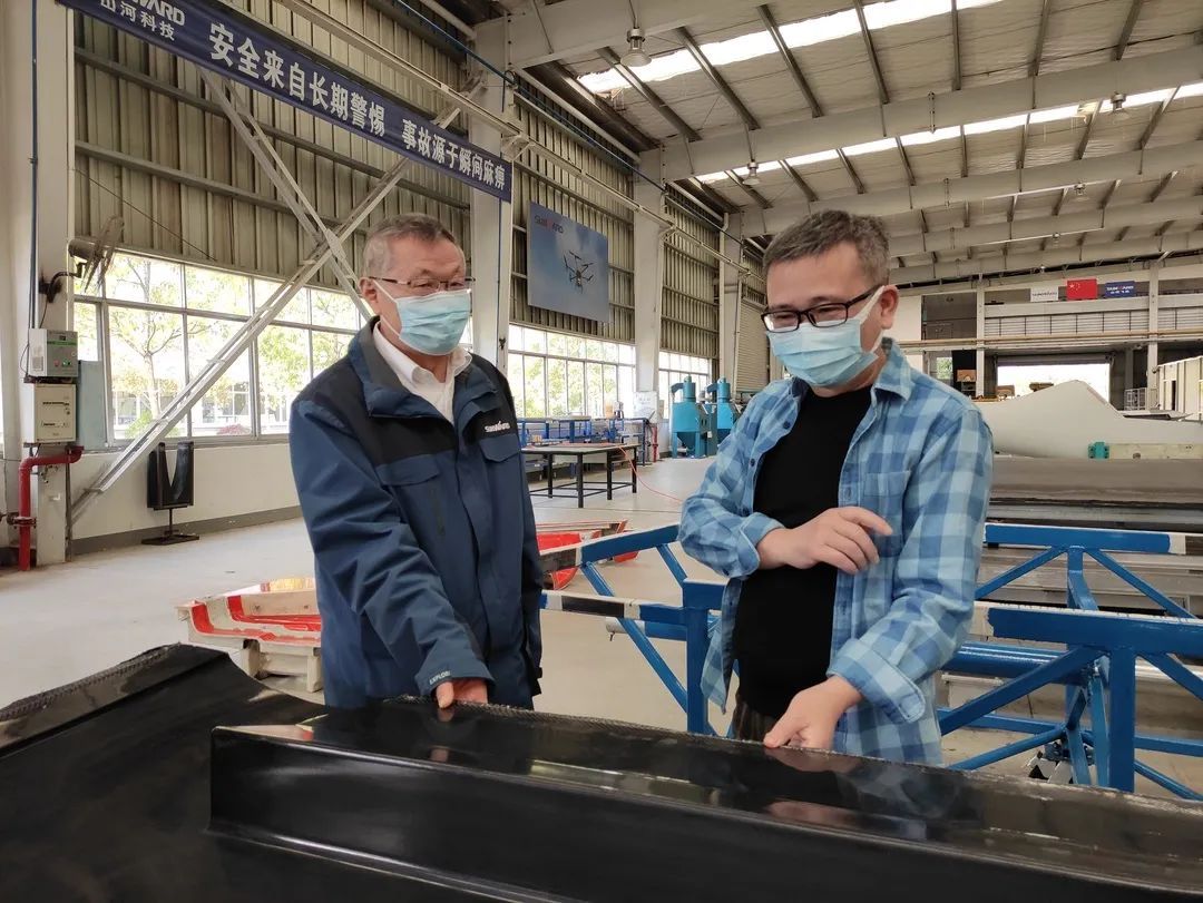 广州工控总司理张伟涛调研壹定发航空