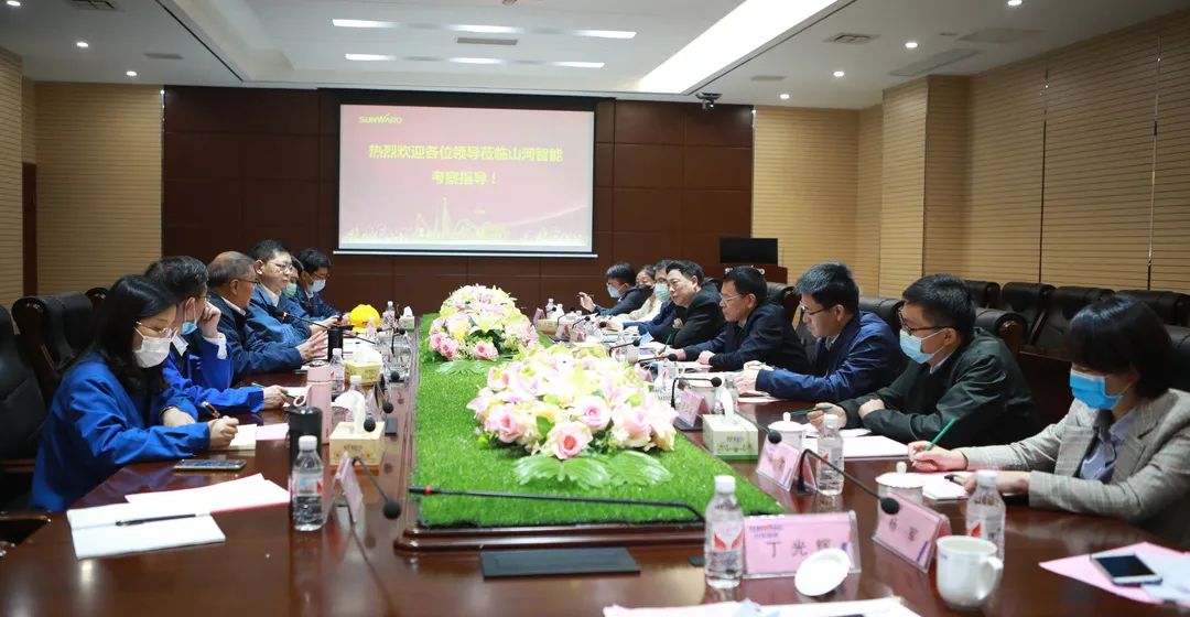 宁夏工信厅副厅长张伟一行调研壹定发智能