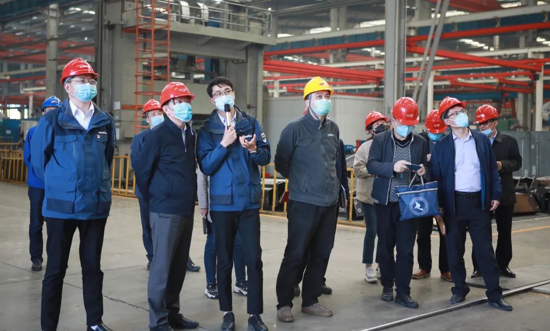 宁夏工信厅副厅长张伟一行调研壹定发智能