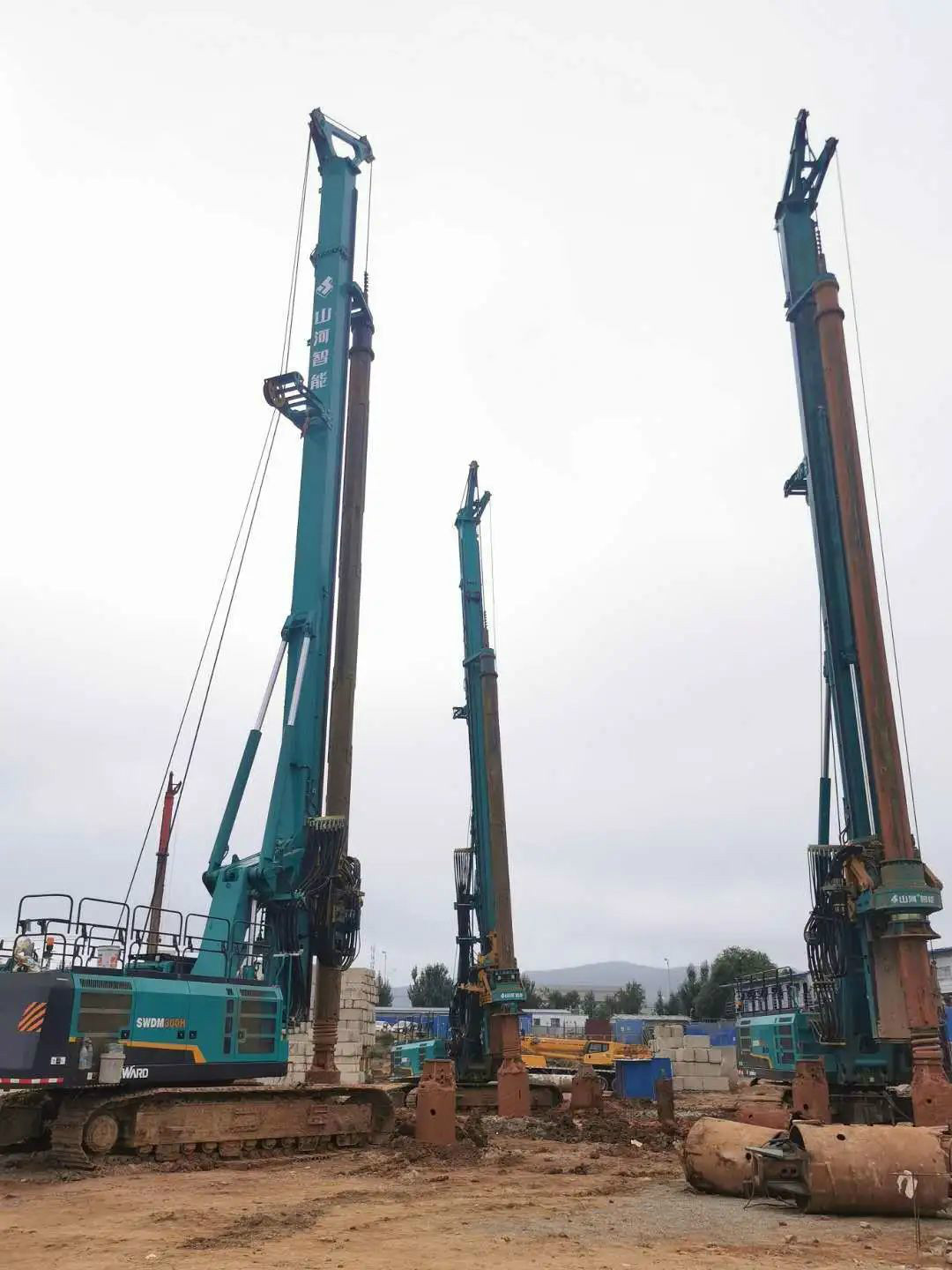 效率两倍于敌手！壹定发智能旋挖钻机大连扬威名