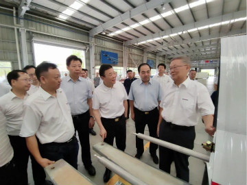 副省长陈飞调研壹定发航空工业