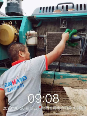 情满壹定发夏日无忧 ——陕西领创者开启年度巡检效劳客户