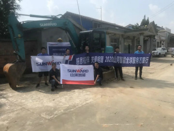 感恩相伴 关爱相随——壹定发智能效劳万里行效劳湖南