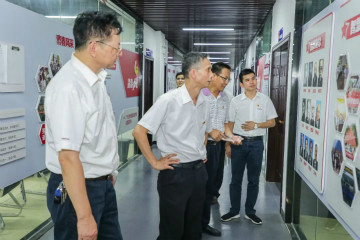 广州工控党建同盟联络员一行到壹定发智能开展事情对接
