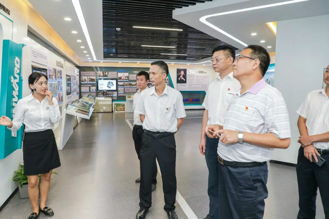 广州工控党建同盟联络员一行到壹定发智能开展事情对接