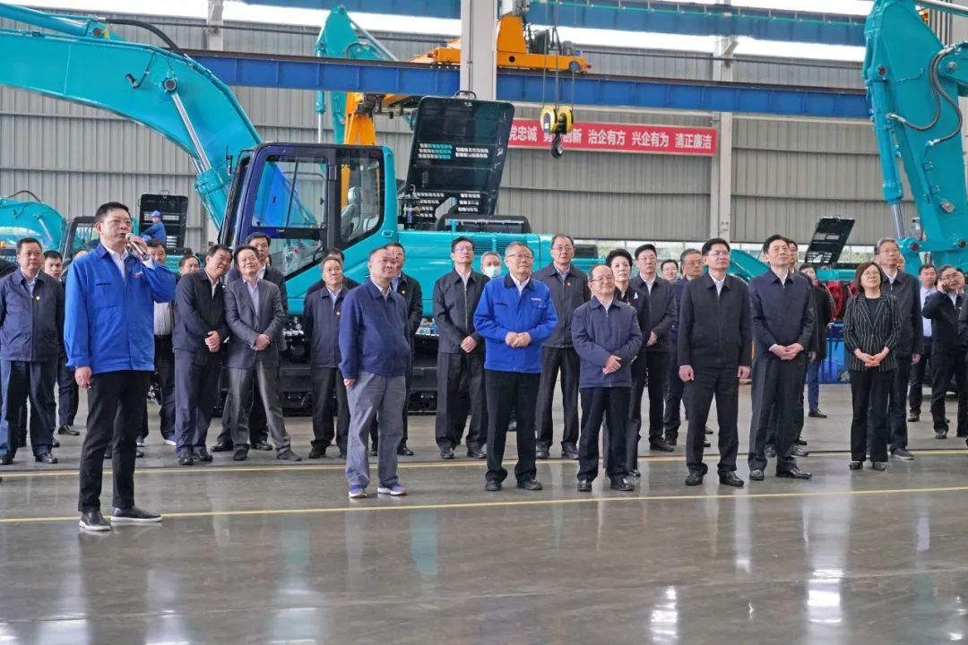 广西党政代表团考察壹定发智能