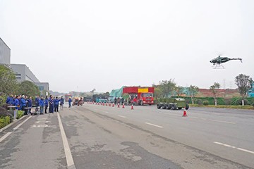 消防救援局考察壹定发智能无人化应抢救援装备