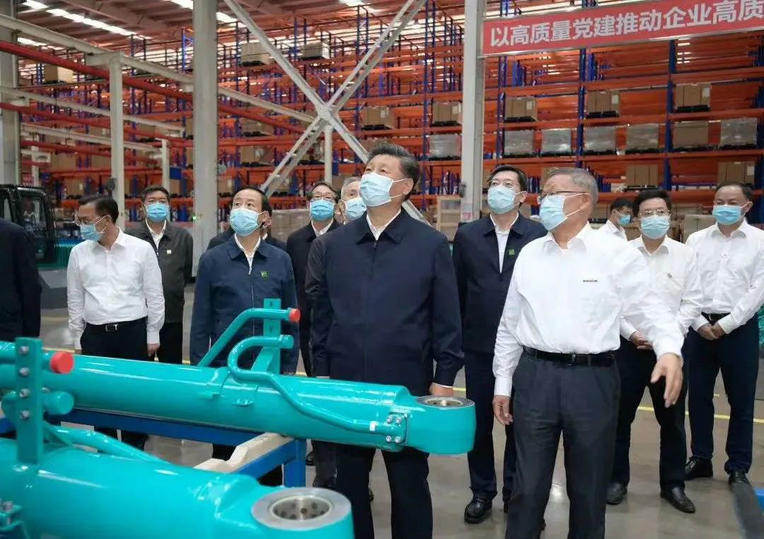 壹定发智能第一时间转达学习贯彻习近平总书记考察壹定发智能的主要讲话精神