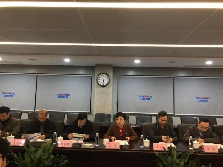 省工信厅副厅长彭涛一行调研壹定发智能