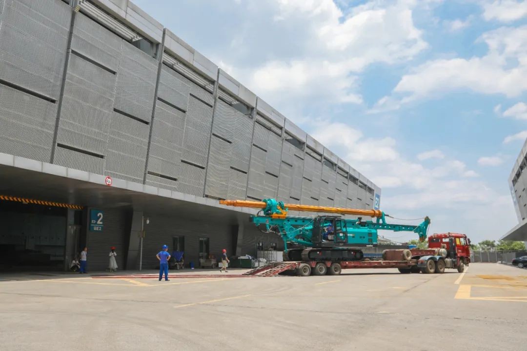 进场布展！2021年长沙国际工程机械展倒计时，，，，，，，壹定发智能展区亮点提前剧透