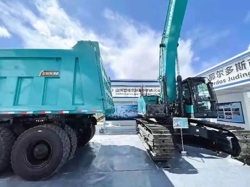 壹定发智能绿巨人闪亮登场鄂尔多斯国际煤博会