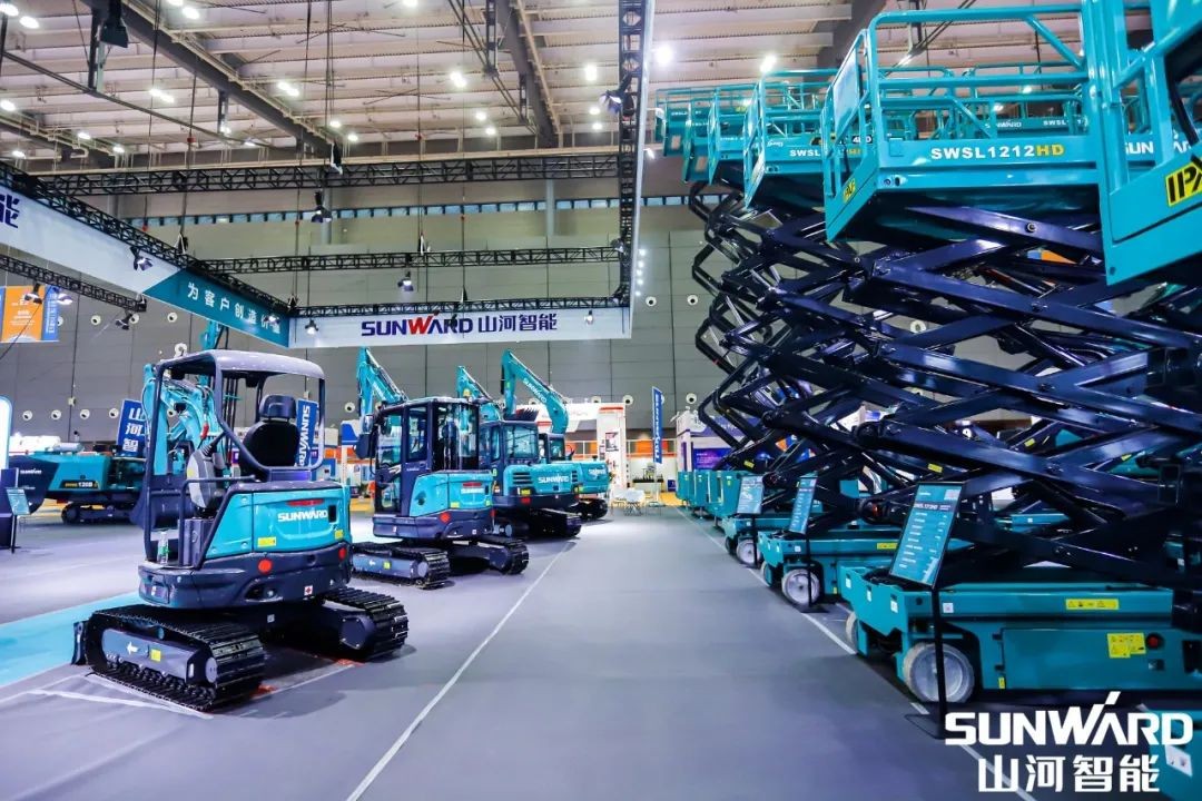 “壹定发绿”亮相长沙国际工程机械展，，，，，，50余款产品尽显壹定发智能立异实力