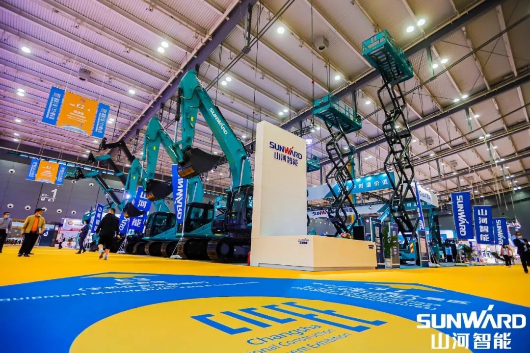“壹定发绿”亮相长沙国际工程机械展，，，，，，50余款产品尽显壹定发智能立异实力