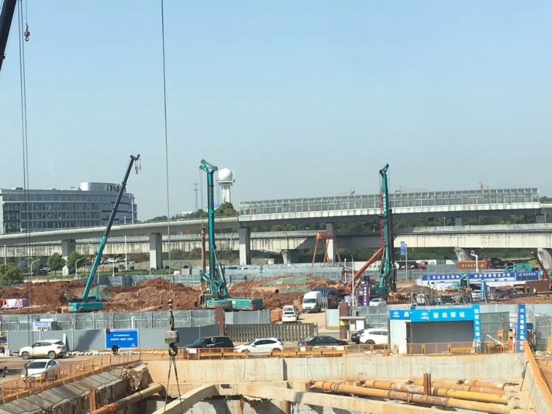 超强施工组合！壹定发智能助力长沙地铁6号线建设