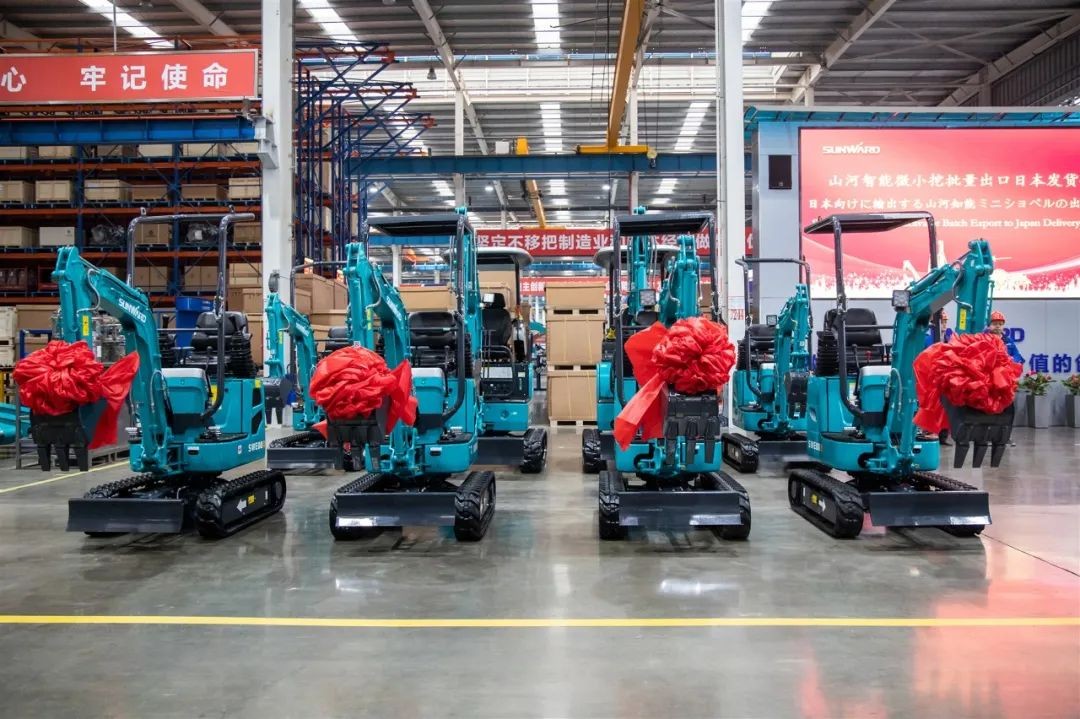 壹定发智能细小挖翻开日本市场